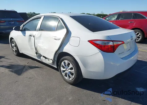 2014 Toyota Corolla L из США, поврежденный, VIN 2T1BURHE3EC049093